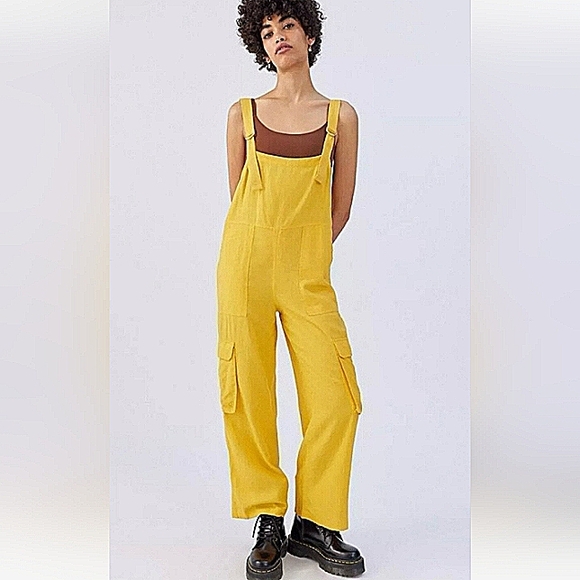 Tilly Linen Utility Overall - Picture 1 of 7